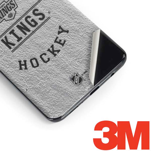 NHL Los Angeles Kings Black Text Galaxy S9 Skin